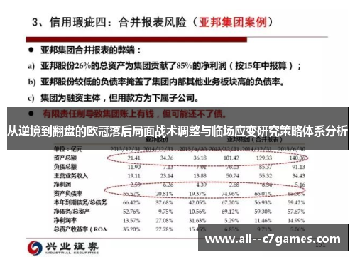 从逆境到翻盘的欧冠落后局面战术调整与临场应变研究策略体系分析