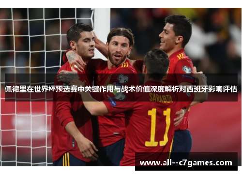 佩德里在世界杯预选赛中关键作用与战术价值深度解析对西班牙影响评估